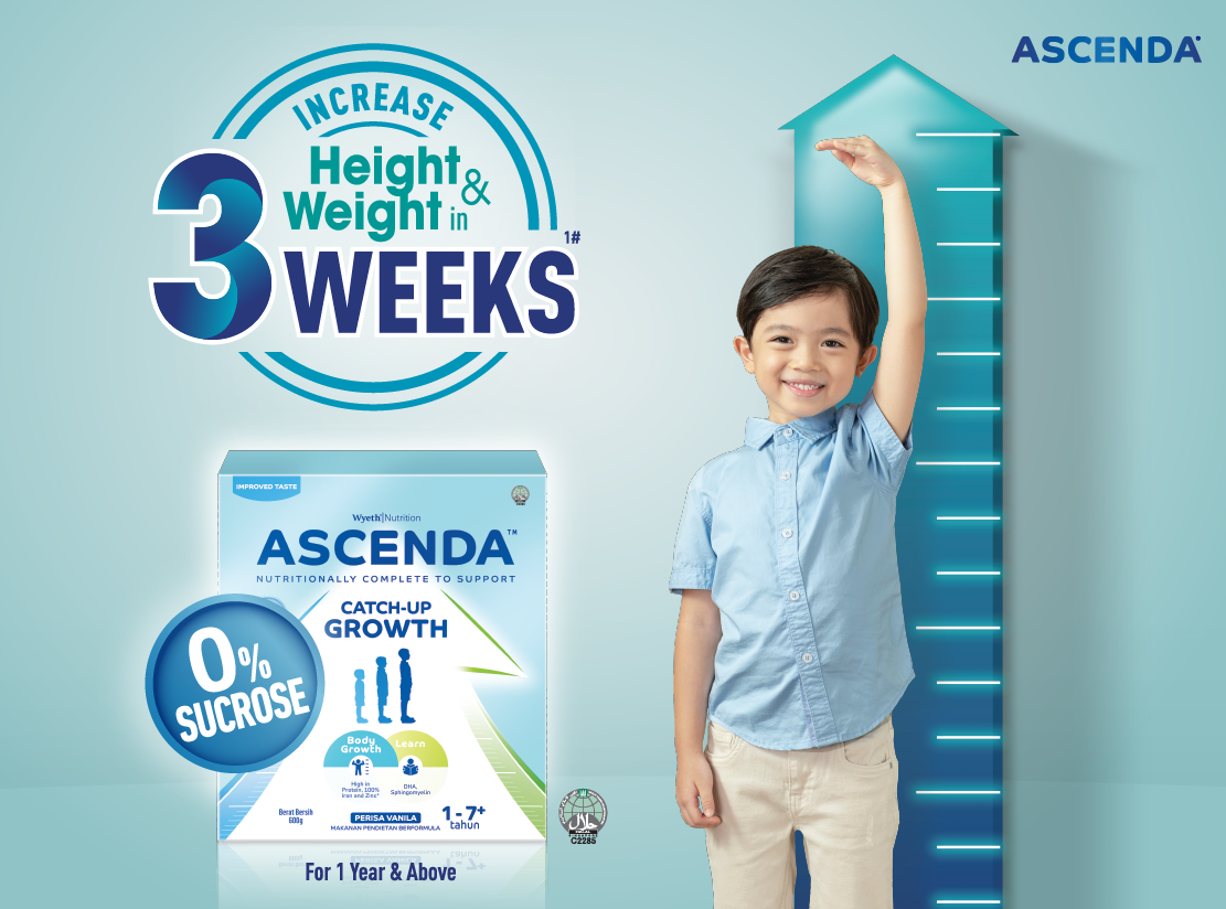 Ascenda Catch up growth milk